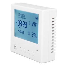 Luocute Wire Less RV Leveling System, Campers Travel Trailer Leveling System, Temperature Humidity Power Display Upgraded Visual for Motorhomes Trailers