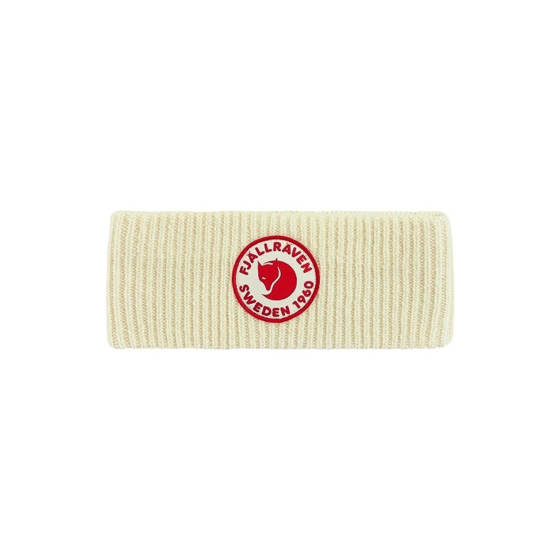 Fjallraven 87082-113 1960 Logo Headband Head Band Unisex Chalk White