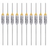 ALLECIN 10PCS 142 Degrees Celsius Thermal Fuse 10A 250V AEC142E