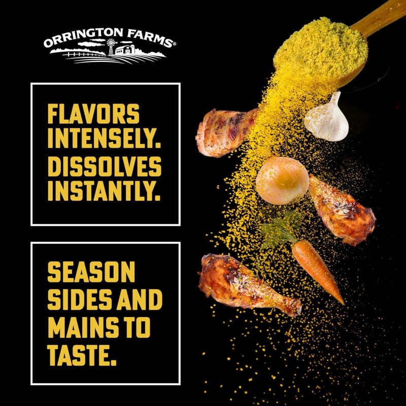 Orrington Farms Chicken Flavored Broth Base & Seasoning, 12 Ounce