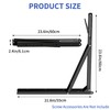 LSK 24 Inch Folding Shelf Brackets, Heavy Duty Collapsible Shelf