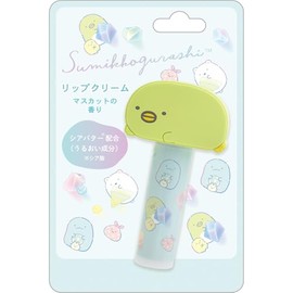 FE41001 Sumikko Gurashi Lip Cream with Mascot Penguin (Scent of Muscat)