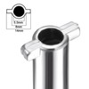 LKTFATD Electrical Cabinet Key 5.5mm Hole Zinc Alloy Water Meter
