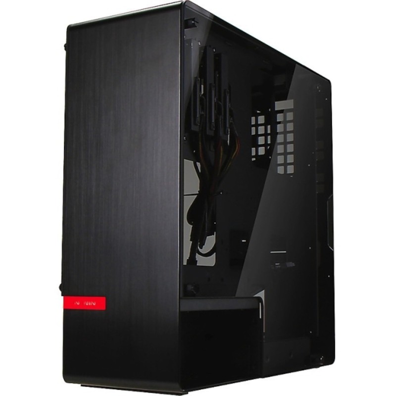 InWin 904.Plus Black ATX Mid Tower Gaming Computer Case with