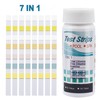 JUMXSRLE Pool and Spa Test Strips, 7 in 1 Quick