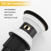 BESy Oil Rubbed Bronze Bathroom Sink Drain, Bathroom Faucet Vanity