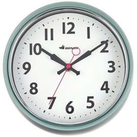 Dulton S426-207CGY Wall Clock, Classic Gray, Available in Colors to Choose From Your Room Impression, Wall Clock, Diameter 8.3 inches (210 mm), Depth 2.6 inches (65 mm),