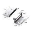 Renogy Solar Panel Mounting Curved Z Bracket-Set of 4 for
