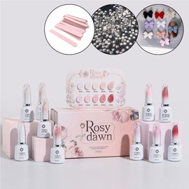 classic nail Miss Milo Rosidon Non-wipe Syrup Gel + 30 Parts / 미스밀로 로지던 논와이프 시럽젤+파츠30개