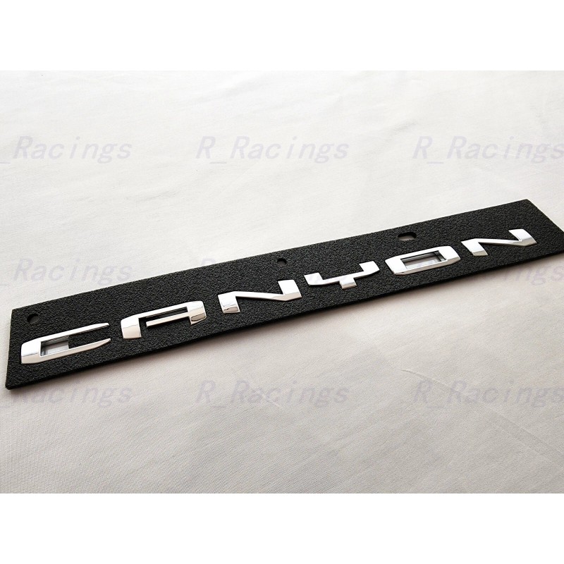 GMC 1PC Chrome Rear Tailgate Conner Canyon Letter Emblems 2021-2022