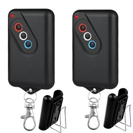 Upgraded FJIAYIF 2211-L Tx Garage Door Opener Remote 2 Pack 303MHz/390MHz Compatible with Guardian Garage Door 2211-L(Tx) GD2213 BHT3 etc Replace 315 600 600sl 2 Button Remote -1-Year Qa