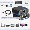 Ethernet Splitter RJ45 1 In 2 Out Gigabit Internet Splitter
