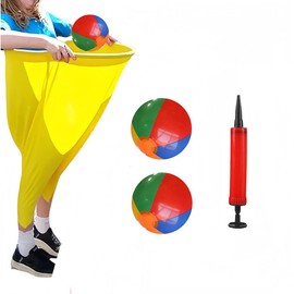 Granny Pants Yard Game Sets Full Outdoor Courtyard Granny Pants Yard Game Ball Funny Amusing (Yellow)