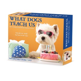 Willow Creek Press What Dogs Teach Us Daily 2025 Box/Desk Calendar (5.86" x 4.72")