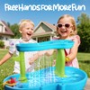 Vodolo Water Table Pump Continuous Flow,Cordless Kids Battery Powered Water