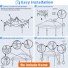 Replacement Canopy Cover for Yaheetech 13x13 Pop Up Gazebo Tent