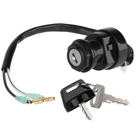 M MATI Ignition Key Switch for Kawasaki Mojave 250 1987-2003 Tecate 250 Mojave 110 1987-1988 KLT185 1986-1987 Bayou 300 1987 27005-1119 27005-1136 27005-1127 27005-1122