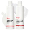 Keeps Hair Thickening Shampoo & Conditioner Set - Treatment for Thinning Hair and Hair Loss - Regrowth for Fuller, Thicker Looking Hair - Infused with Biotin, Caffeine, & Saw Palmetto