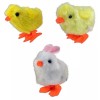 WIND UP FUZZY BUNNY OR CHICK - One Item w/Random Color and Design