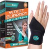 ComfyBrace Premium Lined Wrist Wrap/Carpal Tunnel Wrist Brace/Arthritis Hand Support