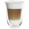 De'Longhi DeLonghi Double Walled Thermo Latte Glasses, Set of 2,