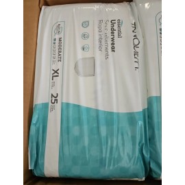 Tranquility Disposable Underwear X-Large Moderate 25 Ct