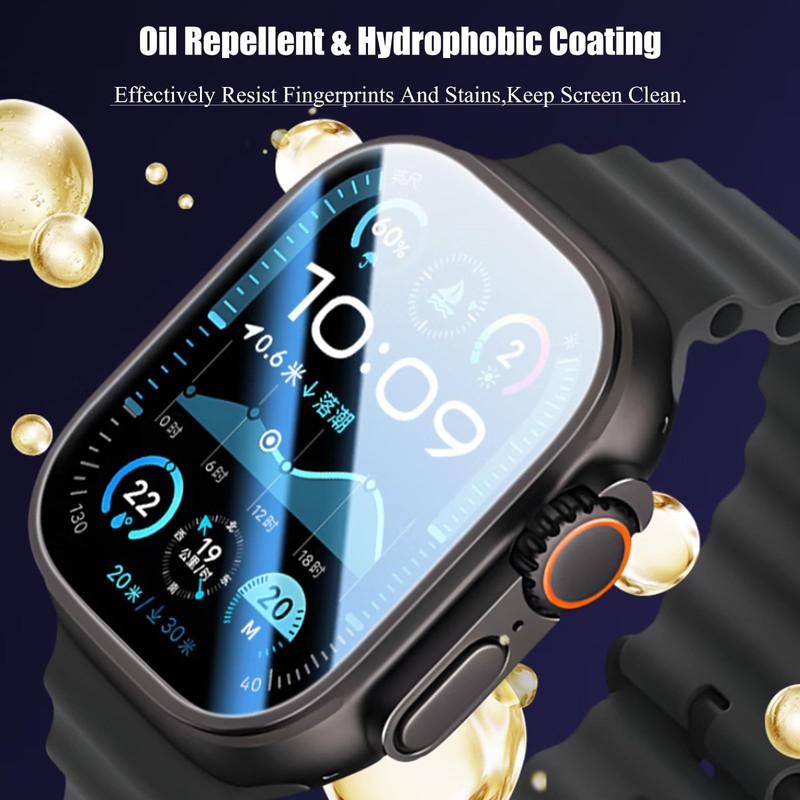HONCUANWS Screen Protector for Watch Ultra 3 /Ultra 2 Original