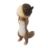Felimoa Squirrel Figurine Squirrel Acorn Entryway Decoration Gardening Ornament