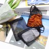 Funstreet 12 Pcs 6x4 Inch Mesh Drawstring Bags with Cord