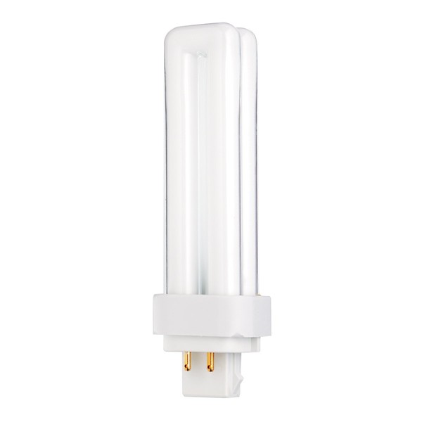 Satco S8330 3000K 13-Watt G24q-1 Base T4 Quad 4-Pin Tube for Electronic and Dimming Ballasts