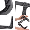 KADAX Flower Box Holder, No Drilling, Balcony Box Holder Set,