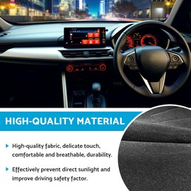 MAX COOL Non-Slip Dash Mat Cover Suitable for Toyota Yaris Cross GX GXL 5/2020-2022 Dashboard Cover