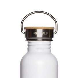 Retulp Urban Water Bottle, Chalk White, 750 ml, Stainless Steel