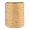 jijAcraft 200 m Raffia Paper Ribbon, Natural Paper Ribbons, Raffia