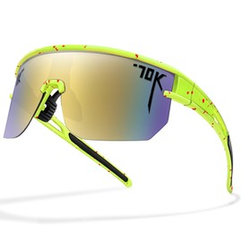 nobleboy Sports Polarized Outdoor Sunglasses for Men Women Youth,Baseball Sunglasses UV400 Protection for Running Cycling Golf Softball Glasses Gift