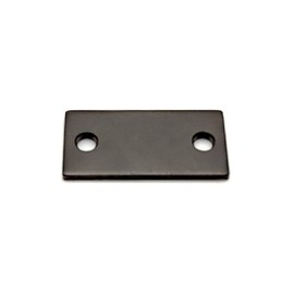 Door Edge Filler Plate | 1-1/8" x 2-1/4" | Dummy Blank Strike Plate | Oil Rubbed Bronze | TUFF STRIKE