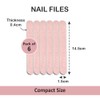 Nail Files 6 Pack – Double-Sided Emery Boards with Dual