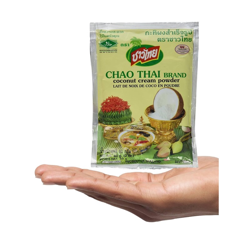 Coconut Milk Cream Powder Chao Thai Size 60 G(2.0 Oz)