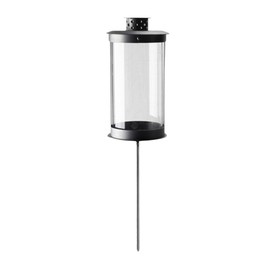 Mariles Lantern on Pole Ground Spike Handle for Standing Weatherproof Stake Lantern Grave Light Grave Light Cemetery Lantern Lantern Garden Light Garden Light Garden Grave 50 cm Rod