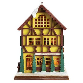 Ginger Cottages Ornaments All Things German Wooden Ornaments for Christmas Tree