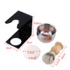 Men New Black Shaving Tool Stand Holder Nylon Hair Brush