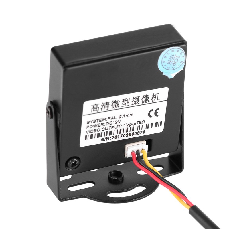 Mini HD 700TVL 100° Wide Angle 2.1mm Lens Security Camera