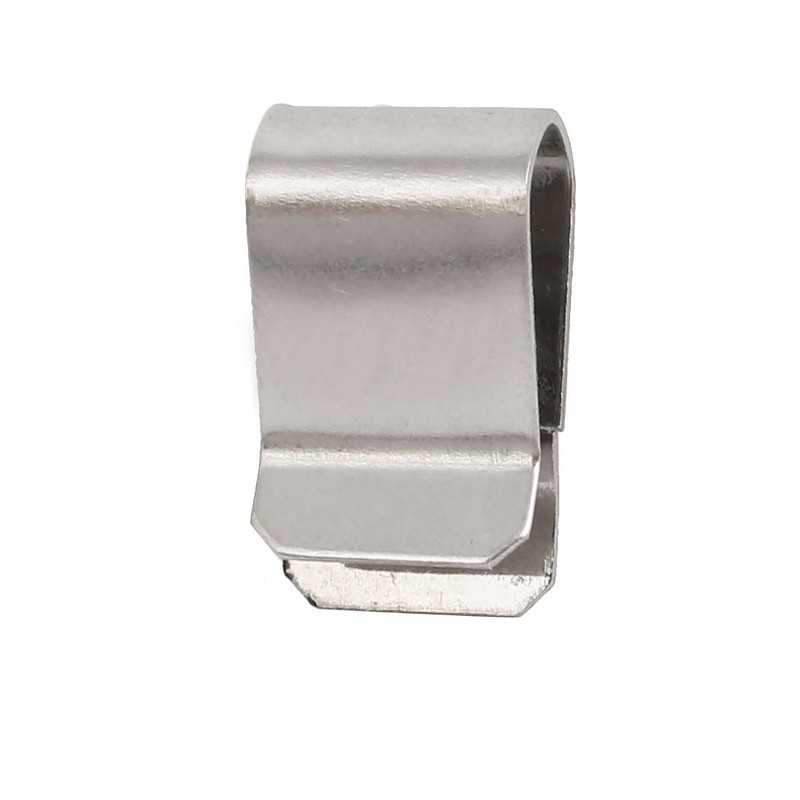 uxcell® 25pcs Stainless Steel Spring U Clip Silver Tone 21.4mm