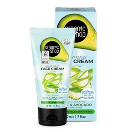 Crema Facial Diária Orgánica Hidratante Aguacate Aloe Organic Shop