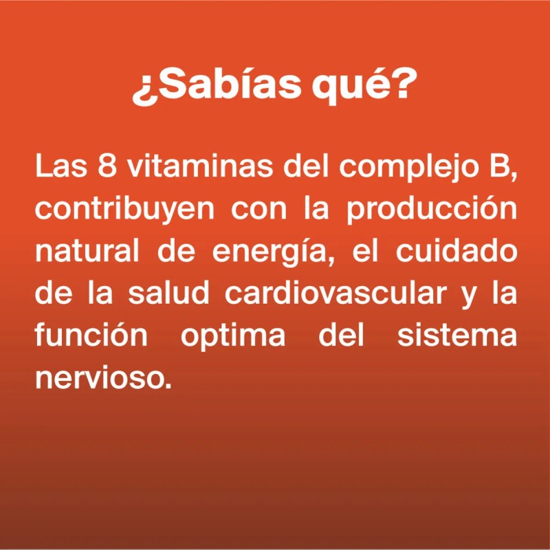 Complejo B Vitamínica 3 Pack - 90 Cápsulas De 376