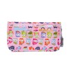 Periea - Handbag Organiser with Owl Print Design, 15 Compartments