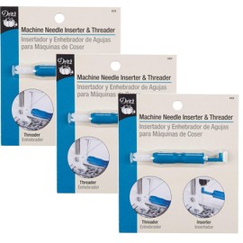 Dritz Machine Needle Inserter and Threader (3 Pack)