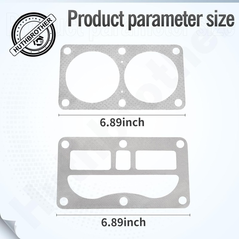 Huthbrother 5140118-80 / Z-CAC-291-1 5140118-79 Valve Plate Head Gaskett, Compatible