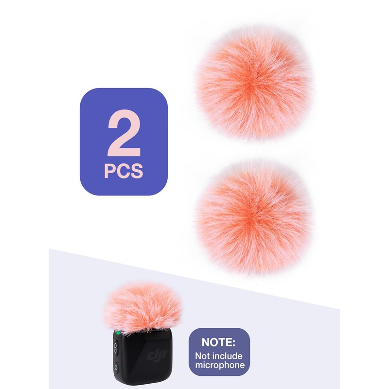 YOUSHARES Windscreen for DJI Mic Mini, Mic Mini Transmitter Furry
