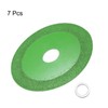 HARFINGTON 7 Pack 4 Inch Diamond Glass Cutting Discs Ultra-Thin